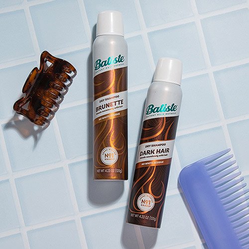 Batiste Brunette Tinted Dry Shampoo for dark hair