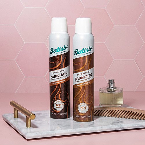 Batiste Brunette Tinted Dry Shampoo for dark hair