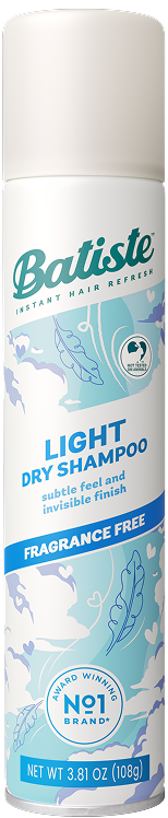 FRAGRANCE FREE LIGHT Dry Shampoo