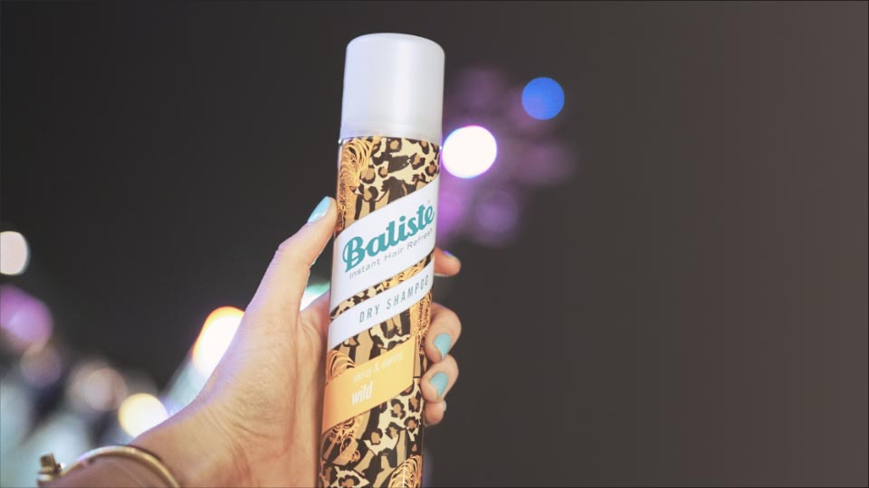 Bold Fragrance Dry Shampoo | Batiste Wild Dry Shampoo